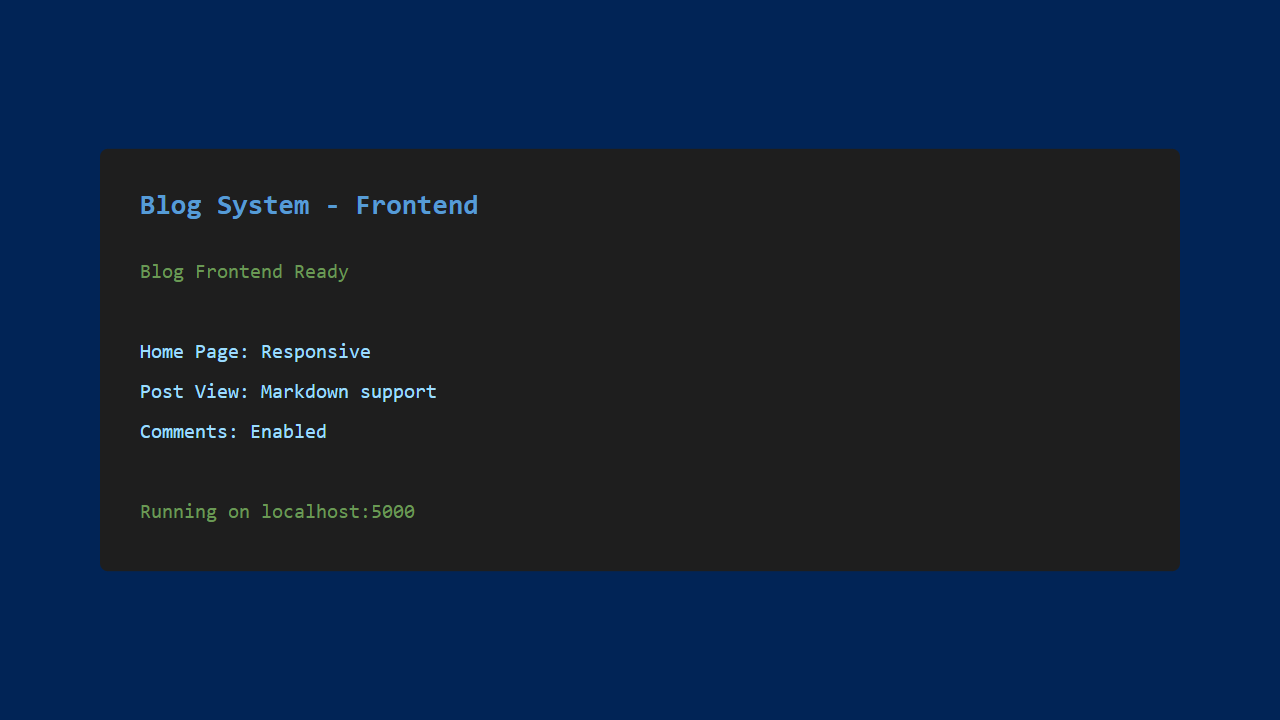 フロントエンド