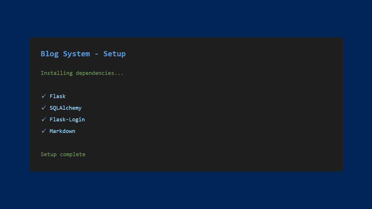 プロジェクトセットアップ