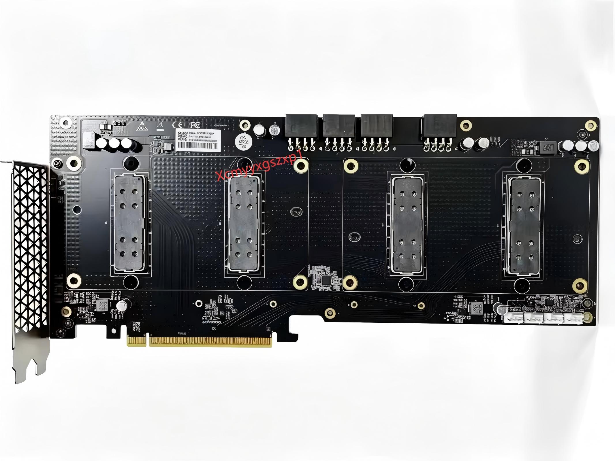 Tesla V100 SXM2 デュアルGPU NVLink基板 表面全体